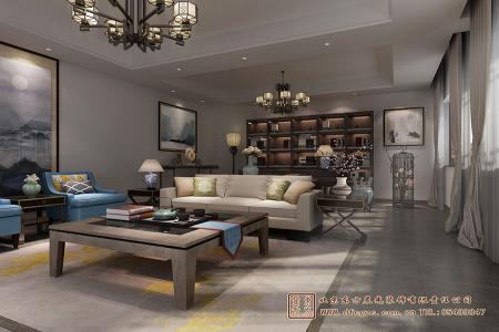 中式酒店設(shè)計客廳設(shè)計